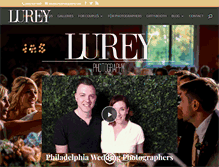 Tablet Screenshot of lureyphotography.com